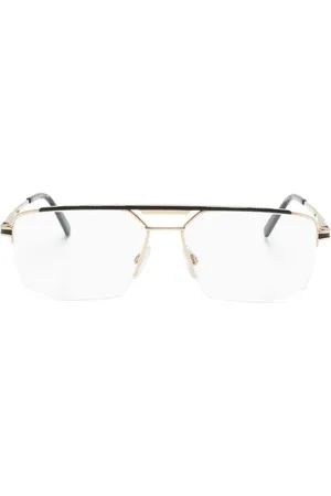 Cazal 7098 pilot-frame glasses