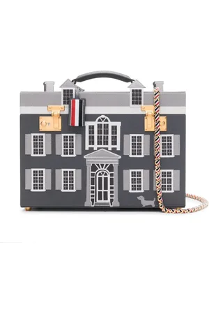 Thom Browne House leather vanity case