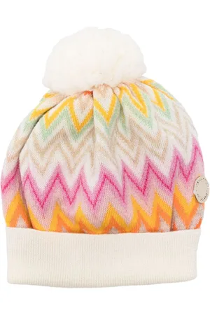 Missoni Patterned-jacquard wool beanie