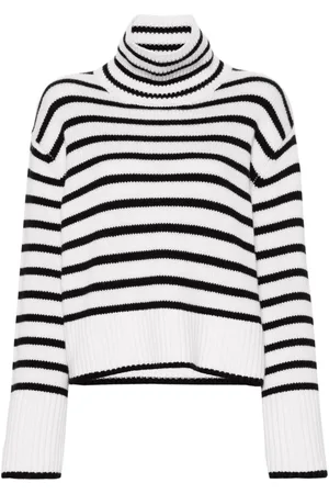 Lisa Yang Fleur striped cashmere jumper