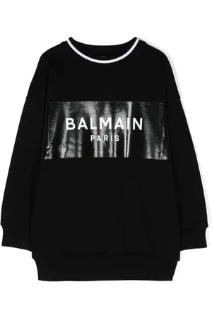 Balmain Logo-print cotton sweatshirt