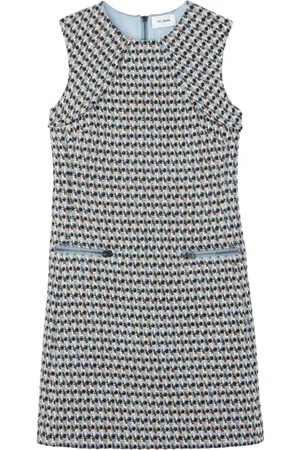 ST. JOHN Tweed shift dress