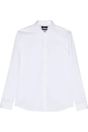 THEORY Hugh cotton shirt