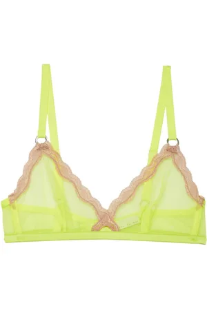 FLEUR DU MAL Sheer tulle bralette
