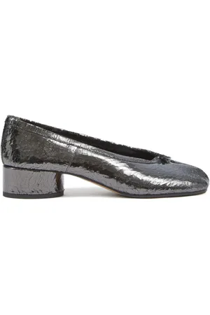 Maison Margiela Tabi 30mm leather ballerina shoes