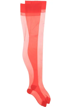 MAISON CLOSE Seamless sheer stockings