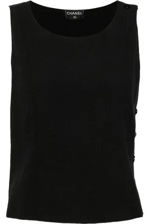 CHANEL 1999 asymmetric wool dress