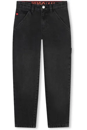 HUGO BOSS Tapered-leg jeans