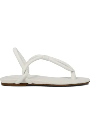 ROBERTO DEL CARLO Knotted strap leather sandals