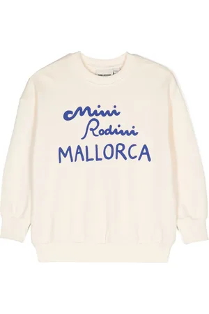 Mini Rodini Mallorca-print organic cotton sweatshirt