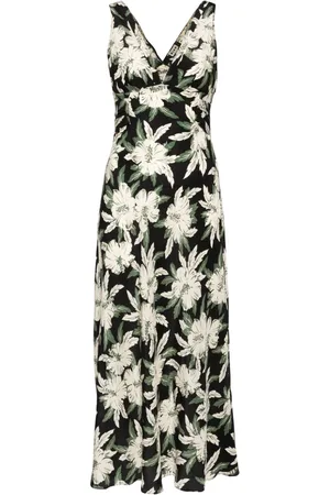 RIXO London Lauriane silk midi dress