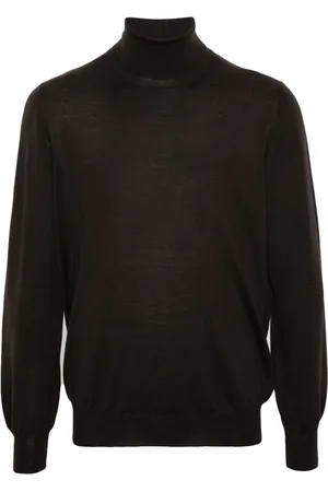 LARDINI Fine-knit virgin wool jumper