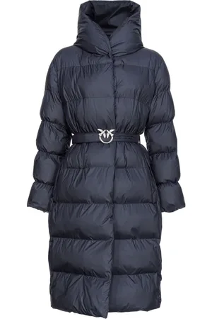 Pinko Quilted hooded coat