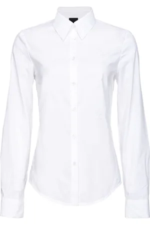 Pinko Poplin-stretch long-sleeve shirt