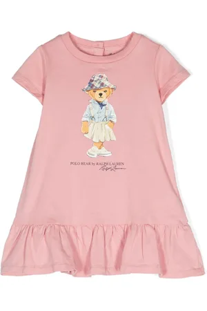 Ralph Lauren Teddy Bear-print cotton dress