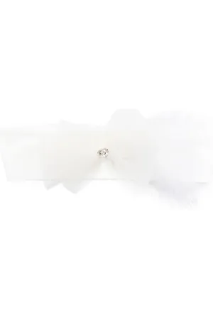 MONNALISA Tulle-bow headband