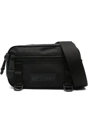 Moschino Logo-patch belt bag