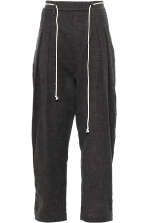 Mordecai Virgin-wool tapered trousers