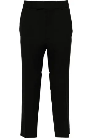 Mordecai Embroidered-trim tapered trousers