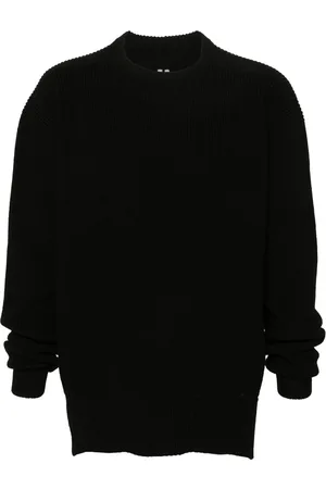 Rick Owens Fisherman-knit virgin-wool jumper