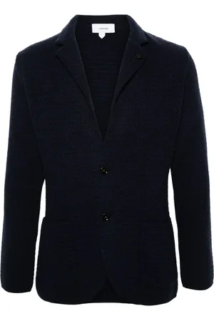LARDINI Single-breasted cashmere blazer