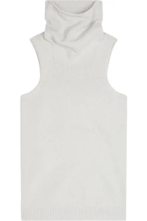 DRIES VAN NOTEN Roll-neck cashmere top