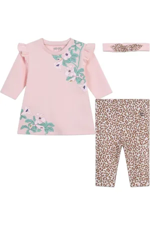 Kenzo Jersey dress and leggings set