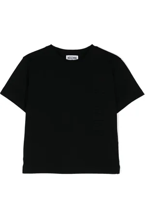 Moschino Logo-embossed cotton T-shirt