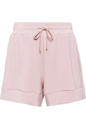 Varley High-rise jersey shorts