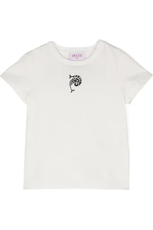 PUCCI Junior Logo-print cotton T-shirt