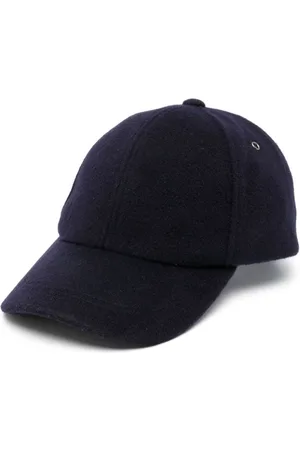 Paul Smith Signature stripe-trim wool cap