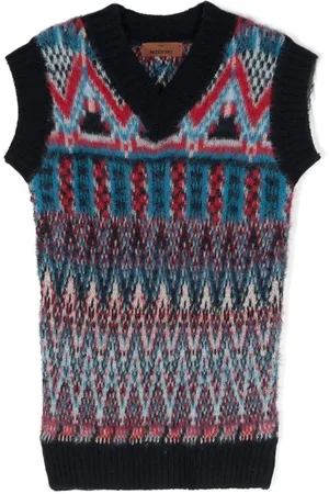 Missoni Texture jacquard vest