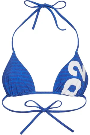 Dsquared2 Logo-print halterneck bikini top