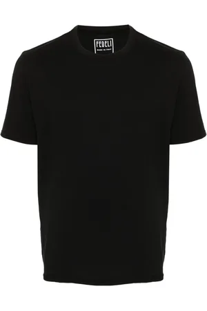 FEDELI Short-sleeve cotton T-shirt