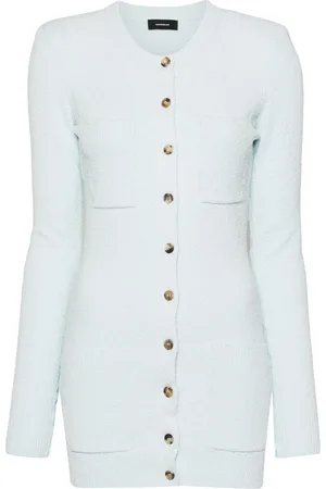 WARDROBE.NYC Towelling-finish cardigan