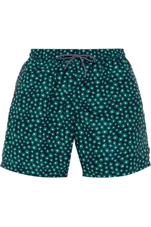 Hackett Floral-print swim shorts