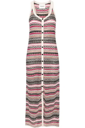 Marant Etoile Haroya striped maxi dress