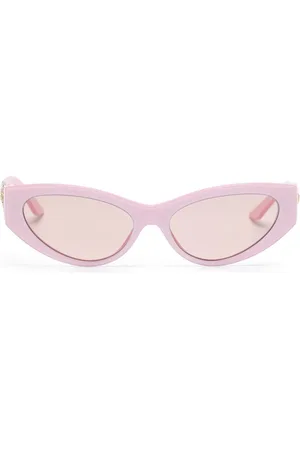 VERSACE Medusa-plaque cat-eye sunglasses