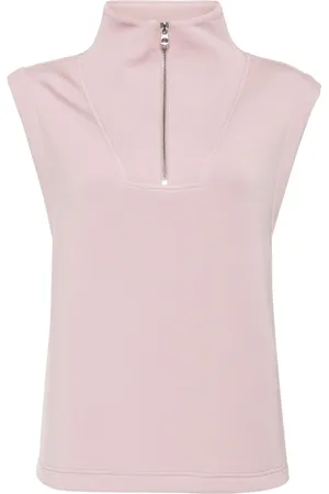 Varley Magnolia half-zip tank top