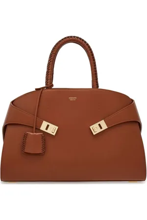 Salvatore Ferragamo Medium The Hug leather tote bag