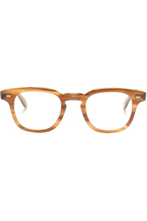 GARRETT LEIGHT Sherwood square-frame glasses