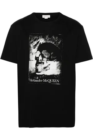 Alexander McQueen Skull-print cotton T-shirt