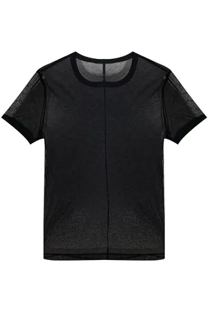 Helmut Lang Crew-neck sheer T-shirt