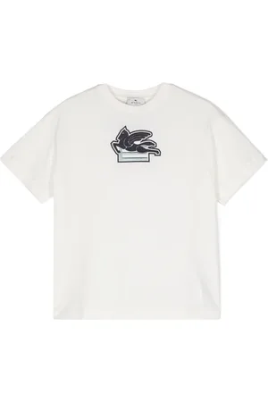 Etro Pegaso-motif cotton T-shirt