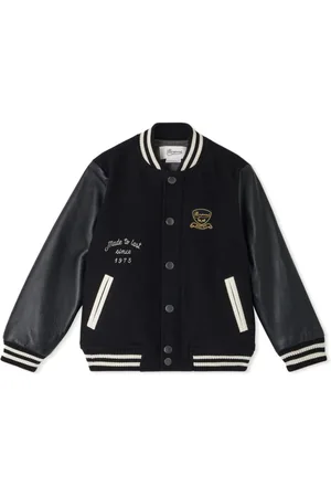 BONPOINT Wool-blend varsity jacket