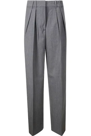 Rohe Pleated slim-fit trousers