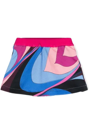 PUCCI Junior Emilio-print skirt