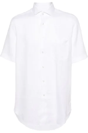 Xacus Short-sleeve linen shirt