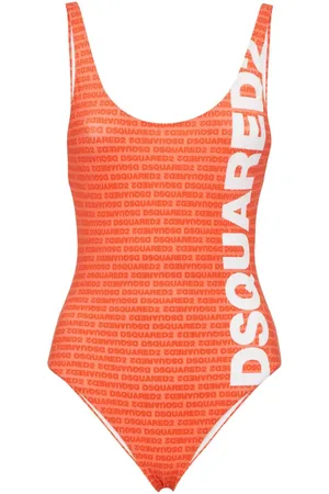 Dsquared2 Logo-print low-back swimsuit