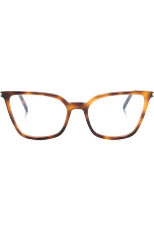 Saint Laurent Tortoiseshell cat-eye frame glasses